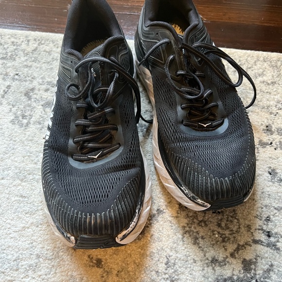 HOKA Bondi 7 Men’s Size 10.5 Black - Picture 6 of 10